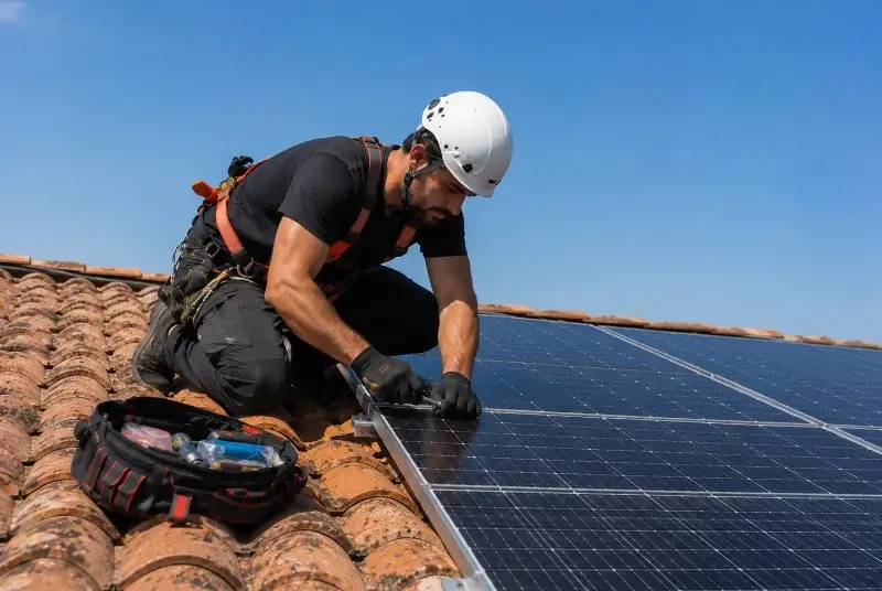 Maintenance et monitoring de panneaux solaires à Soudan